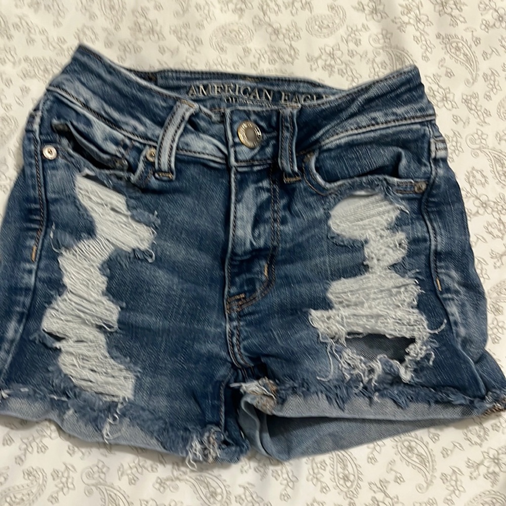 American Eagle Outfitters Next level stretch Jean Shorts